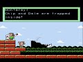 ending for chip 'n dale: rescue rangers 2 on nes