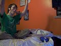 Me playing Wii Boxing