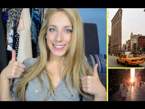 NYC - Comment below with any questions you want me to answer in future videos! xo Tips for getting an internship | http://bit.ly/17EmxpV My Facebook page - http://...
