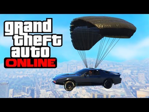 GTA5 ONLİNE | PARAŞÜTLÜ ARABA ATLAYIŞI
