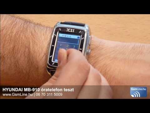 Hyundai MB-910 �ratelefon teszt vide�