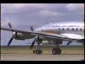 Lockheed Constellation Connie takeoff and flight