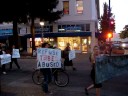 O22 2008 Protest Against Police Brutality in Santa Rosa (clip 2)