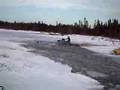 Polaris XCR 800, MXZ 600, And Bravo 250 Skimmin Water