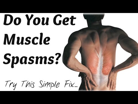 How To Get Rid Of Muscle Spasms (simple electrolyte trick)