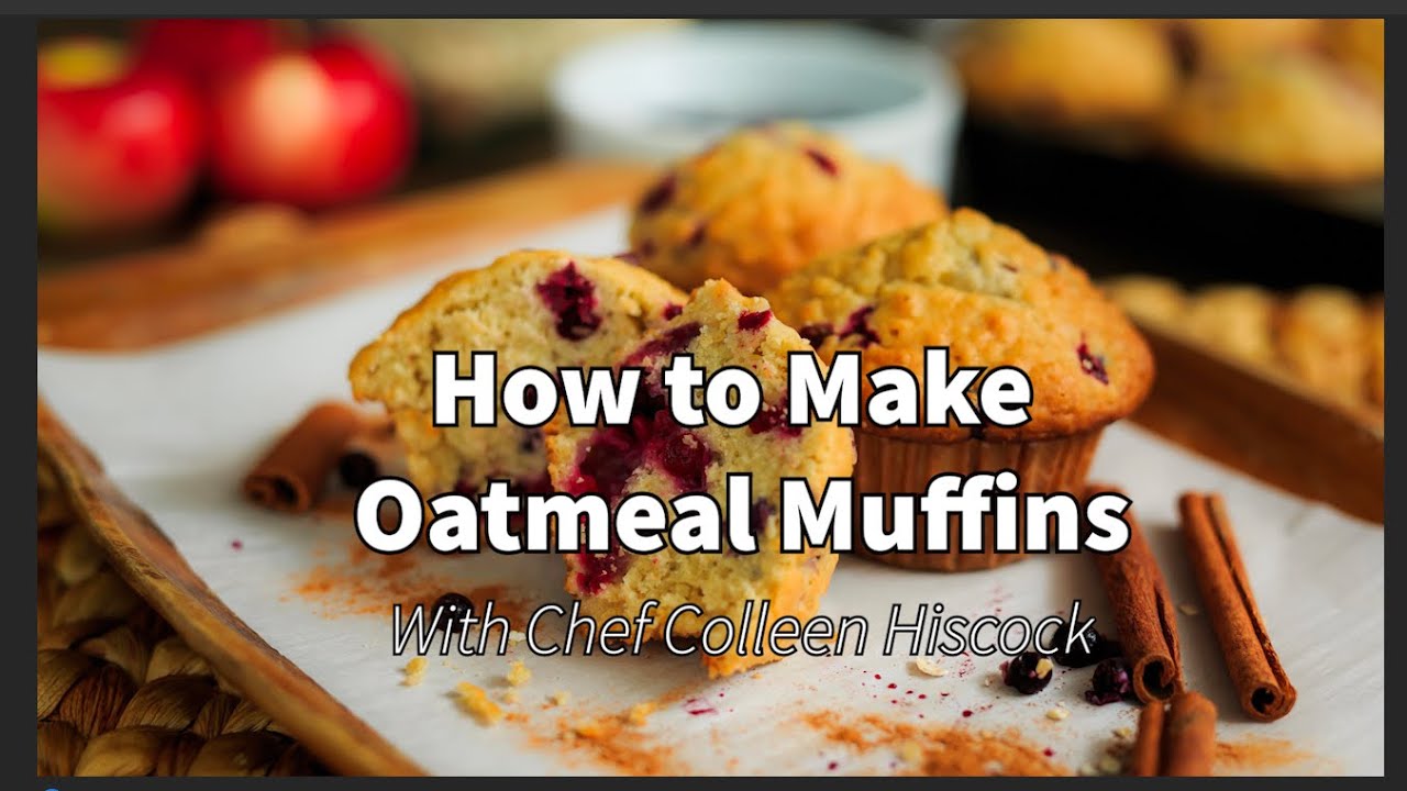 How to Make Healthy Oatmeal Muffins