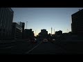 (HD) Tokyo Metropolitan Expressway in the early morning 01