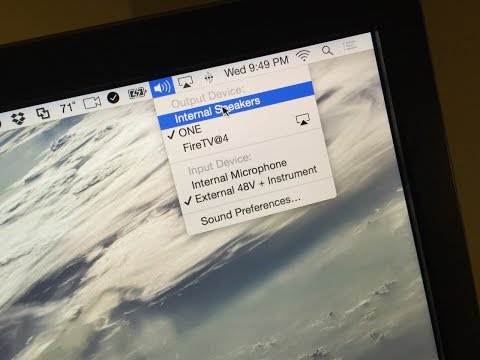 how to adjust volume on mac