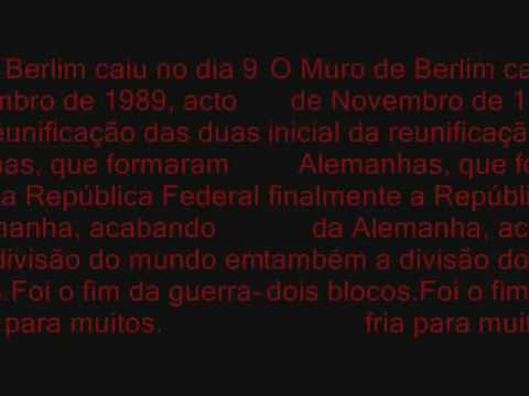 A"perestroika" e a queda do muro de ...