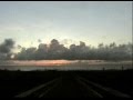 Beautiful sunrise over the ocean!