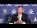 LA Galaxy Postgame Press Conference