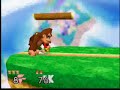 SSB : Fox VS Donkey Kong