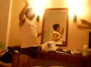 Ben and Jeuz go fish dance