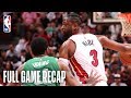 CELTICS vs HEAT | Dwyane Wade & Kyrie Irving Duel In Miami | April 3, 2019