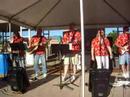 crash pontiac sings 'boy from new york city' at jordan landing