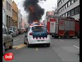 incendi x fuita de gas a la llacuna del poblenou  barcelona 
