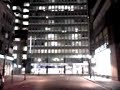 Animated light show on Toronto office building Animated light show on Toronto office building
