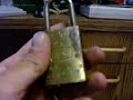 bumping a Best padlock bumping a Best padlock