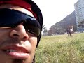 Pouso de paraglider em Santos /SP - Kennedy e JAMAICA
