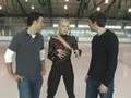 We Skate With Oksana Baiul! Red Sox/Indians & Pats/Cowboys