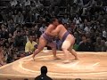 魁皇 VS 豊真将 平成19年九州場所 四日目