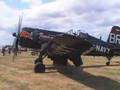 Chance-Vought F4U-4 Corsair (engine start - SENNHEISER ME67)