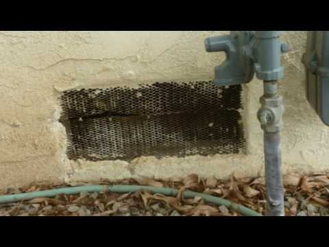 how to fix crawl space vent