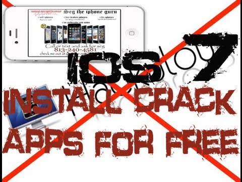 how to sync cracked apps to itunes ios 7