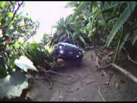 axialvideos - Axial SCX10™ TR scale crawler in action at Corona Del Mar Beach.