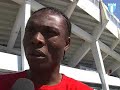 Edward Ofere inf�r HIF matchen!
