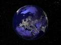 Earth at night