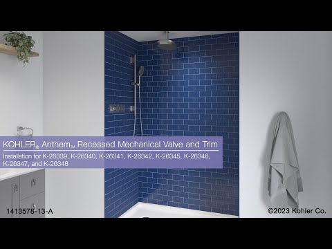 KOHLER | 26341 | Anthem™| Three-port recessed mechanical