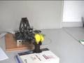 Homemade pressure sensor capturing a fragile object