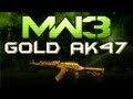 MW3 Online - GOLD AK47!! Perk and Attachment advice