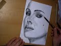 Me drawing Natalie Portman