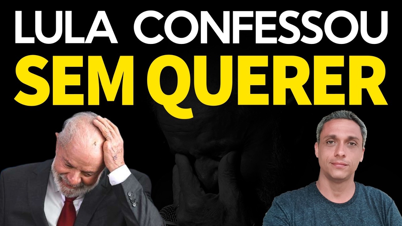 LULA CONFESSA SEM QUERER - Ladrão admite que não é HONESTO