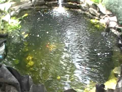 how to find a leak in a pond liner