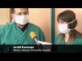 After undergoing Turkey's first face transplant 23 days ago, 19-year-old Ugur Acar sees his new face for the first time.