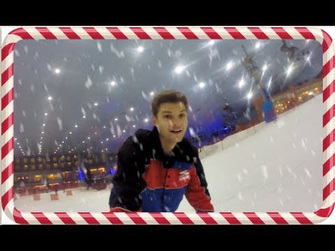 SNOWBOARDING IN THE DESERT | Vlogmas Day 9