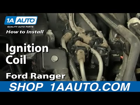 How To Install Replace Ignition Coil 91-10 Ford V6 3.0L 4.0L 4.2L 1AAuto.com