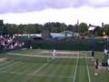 Radek Stepanek bashes rackets Wimbledon 2008