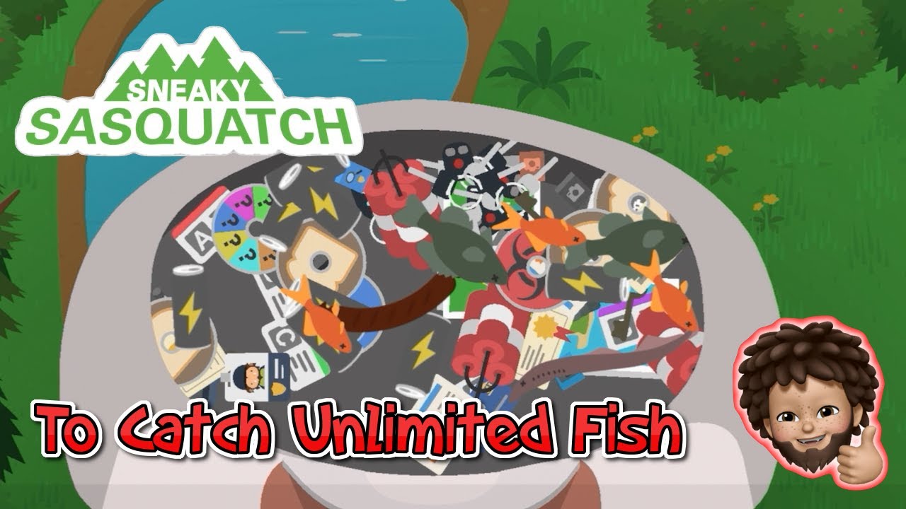 Sneaky Sasquatch - Catch Unlimited Fish without Restriction (Gold Fish)