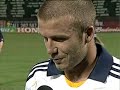 David Beckham MLS Debut