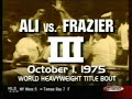 Muhammad ali VS Joe Frazier  1,2,3