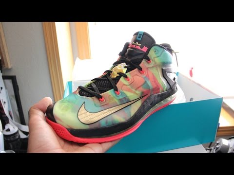LeBron 11 Low SE Multicolor Unboxing