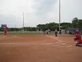 上野由岐子　カナダ杯　ピッチング練習