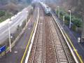 videos de Alla stazione di Labico un treno verso Roma sulla linea Roma-Cassino
