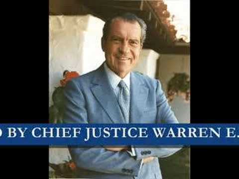 Richard Nixon - Oath of office ...