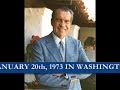 Richard Nixon - Oath of office January 20th, 1973 Richard Nixon - Oath of office January 20th, 1973