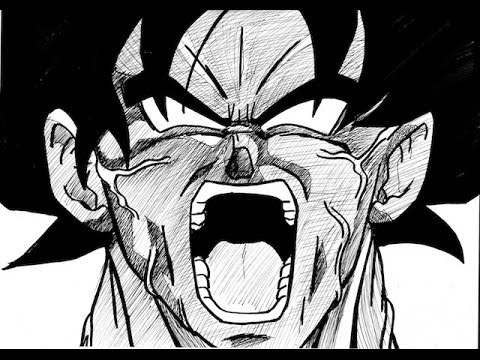 how to draw ssj goku